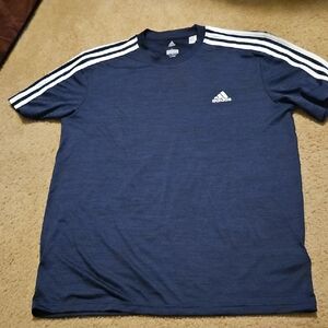 Adidas Men's Blue T-Shirt